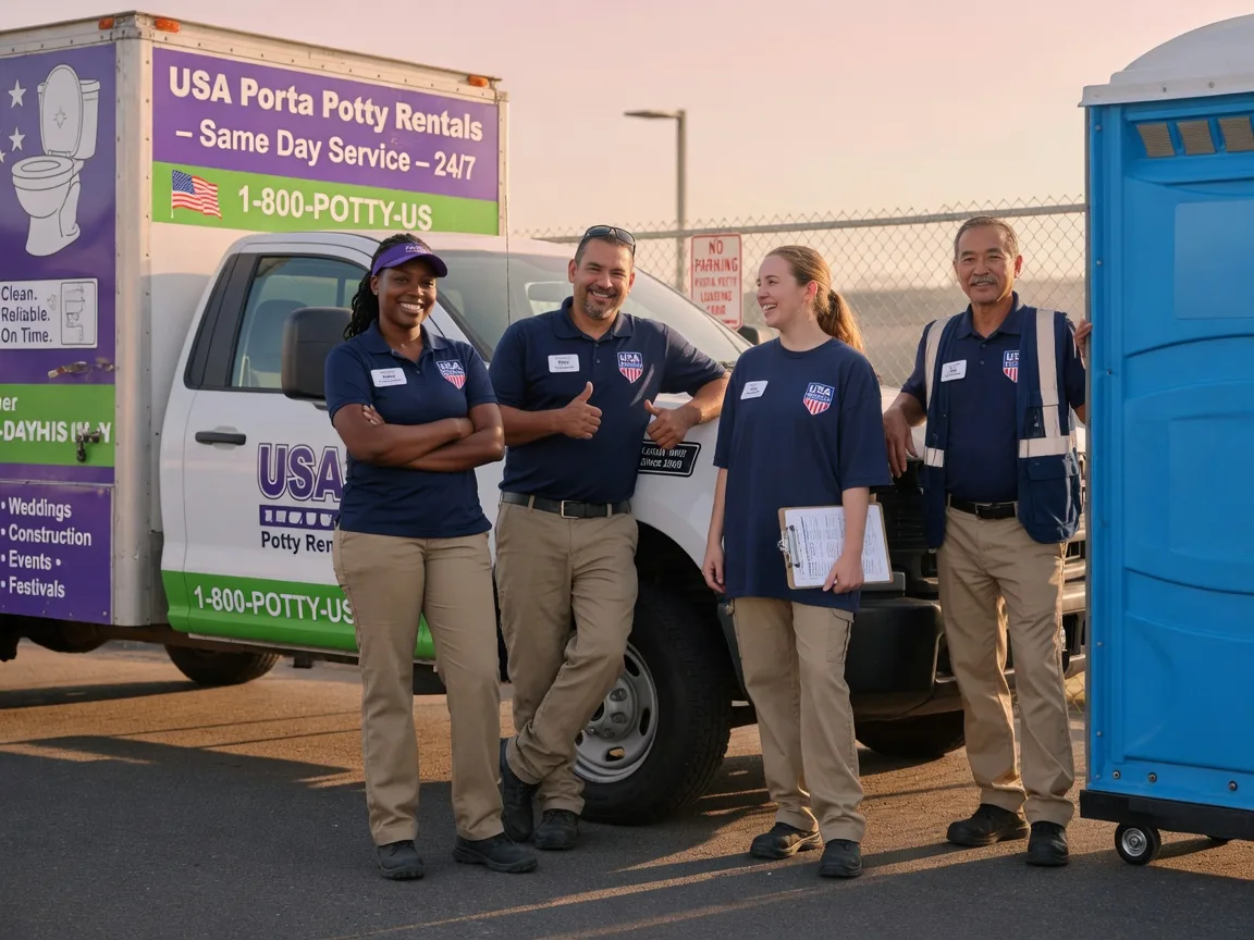 Porta Potty Rental company in Burnet, TX